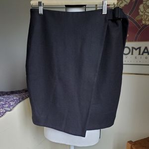 Kate Spade Saturday Wool Blend Wrap Skirt